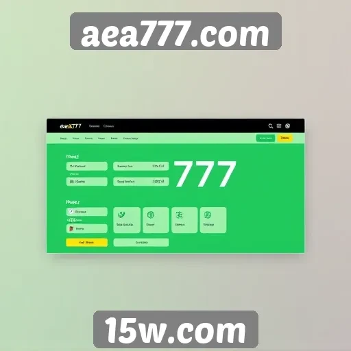 Plataforma de jogos aea777.com apresenta nova interface